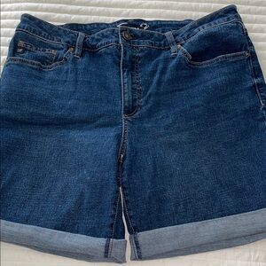 Seven7 Women's Blue Jean Shorts